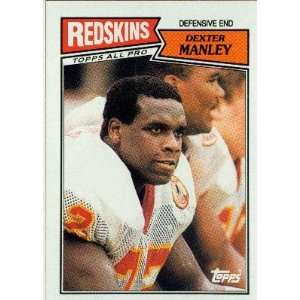  1987 Topps #76 Dexter Manley   Washington Redskins 
