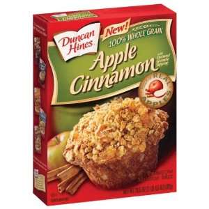 Duncan Hines Apple Cinnamon Muffin Mix   12 Pack  Grocery 