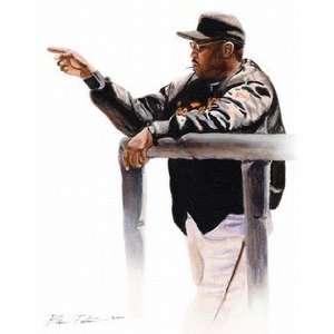 Dusty Baker San Francisco Giants Print by Ben Teeter