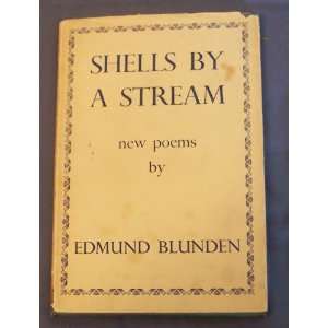  Shells By a Stream Edmund Blunden Books