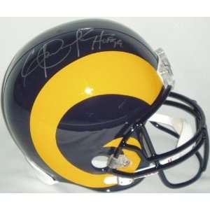 Eric Dickerson Autographed Helmet  Replica
