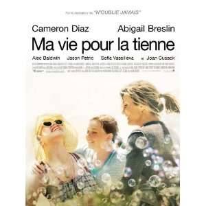  My Sister s Keeper (2009) 27 x 40 Movie Poster French 