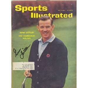 Gene Littler Autographed / Signed Sports Illustrated Magazine May 14 