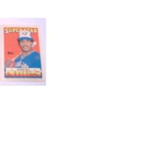 George Bell 1988 Topps Superstar Card