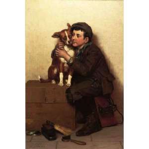  Hand Made Oil Reproduction   John George Brown   32 x 48 