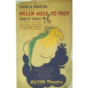  Helen Goes To Troy (Broadway) PREMIUM GRADE Rolled CANVAS 
