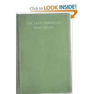  The Lady Paramount Henry Harland Books
