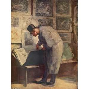 Hand Made Oil Reproduction   Honoré Daumier   24 x 32 inches   Der 