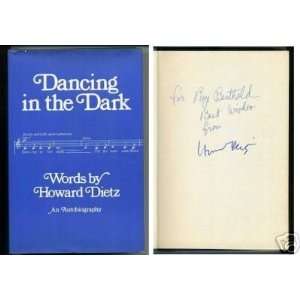  Howard Dietz Broadway Lyricist Signed Autograph Book 