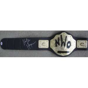 Hulk Hogan Signed NWO World Heavy Champion Belt PSA/DNA