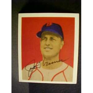 Jack Kramer Boston Red Sox #53 1949 Bowman Reprint Signed Baseball 