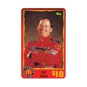  Collectible Phone Card $10. McDonalds 1996 Jim Yates 