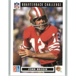  1991 Dominos Quarterbacks #33 John Brodie   San Francisco 
