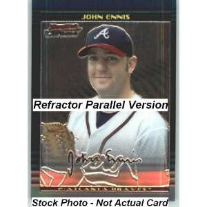  2002 Bowman Chrome Refractors #367 John Ennis SP RC 