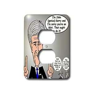 Rich Diesslins Funny General   Editorial Cartoons   John Kerry Foot In 