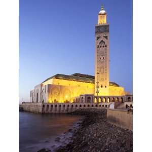  Hassan Ii Mosque in Casablanca, the Third Largest in World 