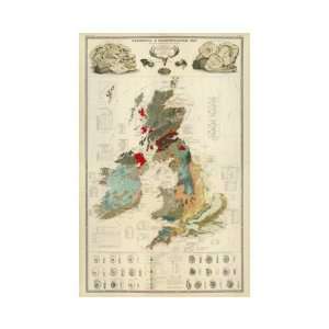   Islands, c.1854 Giclee Poster Print by Alexander Keith Johnston, 15x20
