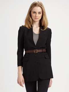 Elizabeth and James   Belted James Blazer