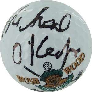  Michael OKeefe Autographed Golf Ball w/ Acrylic Case 
