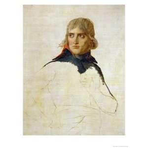 Napoleon Bonaparte, Study (1797/98) Giclee Poster Print by Jacques 