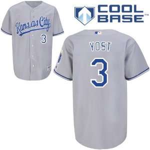Ned Yost Kansas City Royals Authentic Road Cool Base Jersey By 