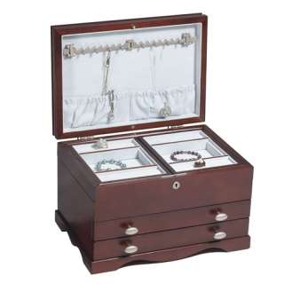 Personalize this jewelry box with an engraved name plate (optional)