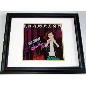 Peter Frampton Autographed Signed Breaking Rules Album & Proof