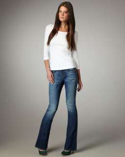 Blue Flare Jeans  