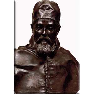  Bust of Pope Urban VIII 11x16 Streched Canvas Art by 
