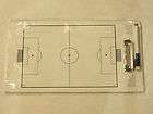 Dry Erase Marker Soccer Futbol Coachs Tactic Board Clipboard 16 x 9