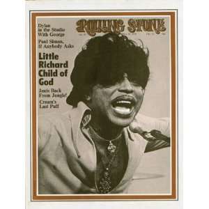  Rolling Stone Cover of Little Richard by unknown. Size 20 