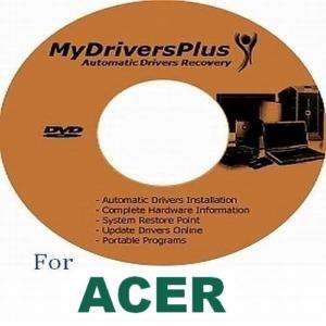 Acer Ferrari 3400 Drivers Recovery Restore DISC 7/XP/Vi  