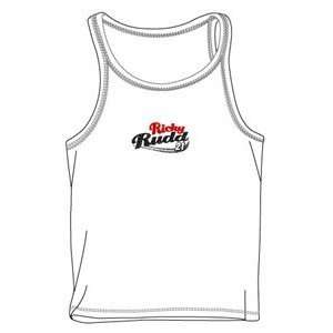  #21 Ricky Rudd White/Gray Strappy Tank S Sports 