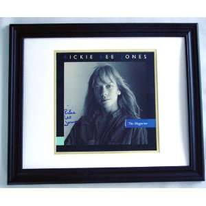  RICKIE LEE JONES Autographed CUSTOM FRAMED Signed Album LP 