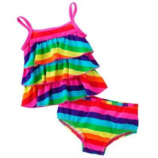 Carters Rainbow Ruffled 2 pc. Tankini Set   Baby