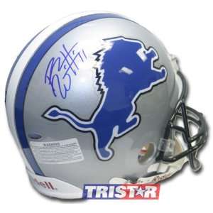 Roy Williams Detroit Lions Autographed Full Size Helmet