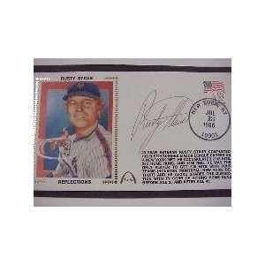  Rusty Staub Autographed Relections First Day Cover Sports 