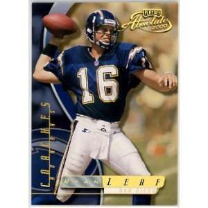 Ryan Leaf San Diego Chargers 2000 Playoff Absolute Coaches Honors #114 