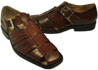 Giorgio Brutini Mens shoes Leather Fisherman Sandals  