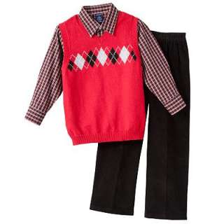 Arrow Argyle & Plaid Sweater Vest Set   Boys 4 7  Kohls