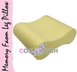 Contour Memory Foam Leg / Knee Pillow 28 x 22  