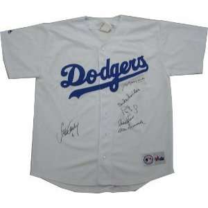  Dodgers Greats 6 Signature White Majestic Jersey Sports 