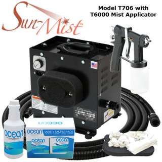   MIST T706 HVLP Sunless Airbrush SPRAY TANNING SYSTEM 8.5 DHA Solution