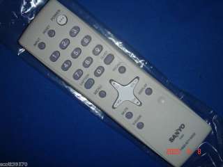 Sanyo GXBA TV Remote For GXBC GXBD GXBE GXBG GXBJ  