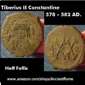  Tiberius II Constantine 578 to 582 AD. Byzantine Empire 