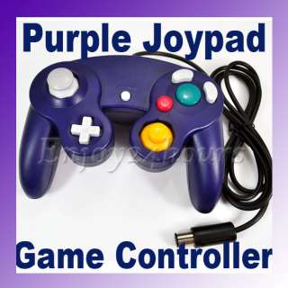 Game Purple Joypad Controller for Nintendo Wii&GameCube  