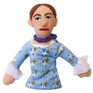 Virginia Woolf magnet finger puppet