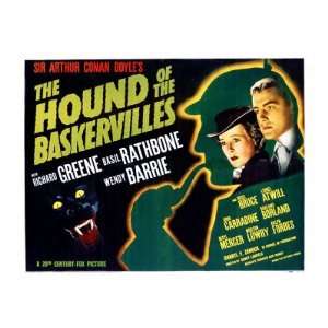  The Hound of the Baskervilles, Basil Rathbone, Wendy Barrie 