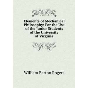   students of the University of Virginia. William Barton Rogers Books