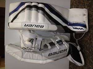 Bauer Vapor X50 goalie pads, 34, goaler HOCKEY leg pads *NEW* & FREE 